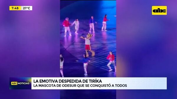 La emotiva despedida de Tiríka - ABC Noticias - ABC Color