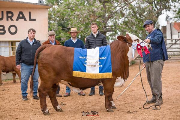 Oliver Ferreiro se destacó como jurado en la Expo Nacional Braford de Uruguay