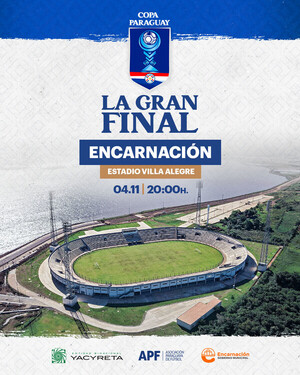 Final de la Copa Paraguay se jugará en Encarnación - .::Agencia IP::.