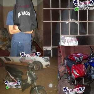 Policía detuvo a dos robamotos