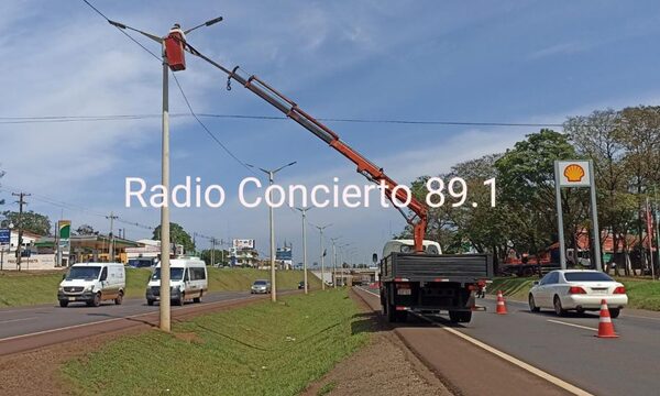 Vuelven a cables aéreos ante constantes hurtos