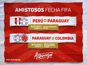 La Albirroja enfrentará a Perú y Colombia - APF