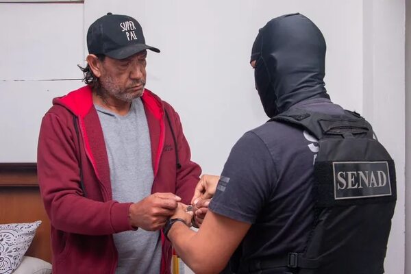 Detienen en Villa Oliva a criminal brasileño relacionado al tráfico de drogas - Nacionales - ABC Color