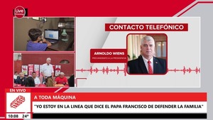 Wiens afirma que "como el Papa Francisco", va a defender la vida y la familia - Megacadena — Últimas Noticias de Paraguay