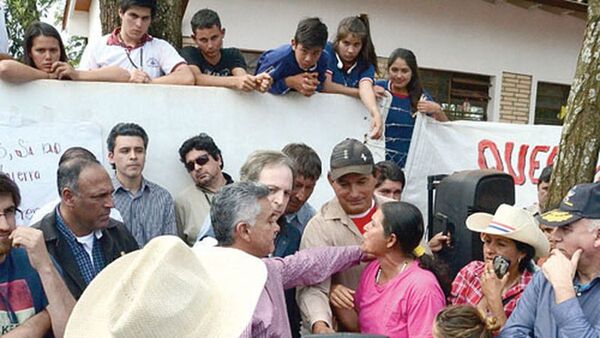 Ambiente tenso en Santa Lucía por los desalojos arbitrarios