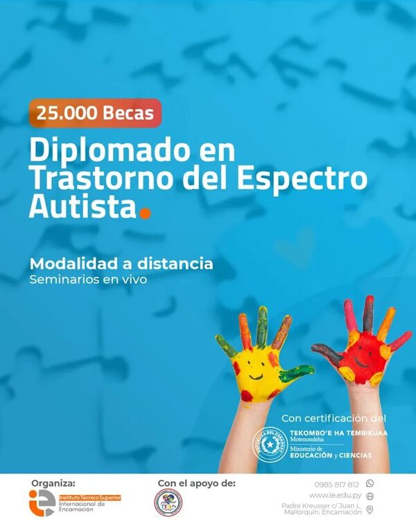 Lanzan 25.000 becas para diplomado en Transtorno del Espectro Autista - Empresariales - ABC Color