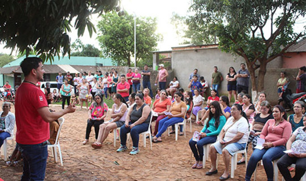 Varias actividades de campaña de “Kapeto” en Hernandarias | DIARIO PRIMERA PLANA