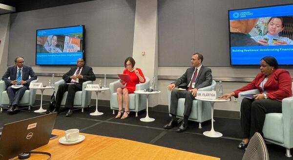 BCP participa de panel de inclusión financiera y digitalización organizado por el Banco Mundial