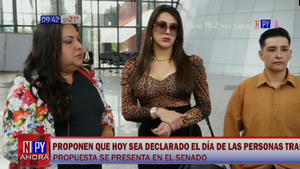 Presentan proyecto para establecer el Día Nacional de Personas Trans