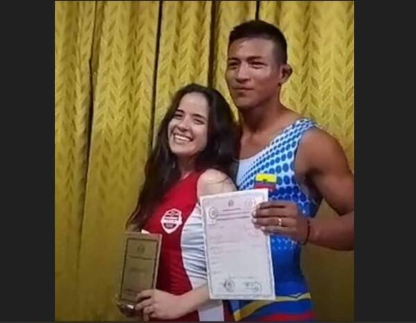Crónica / Amor a primera vista: paraguaya conquistó el corazón de ecuatoriano en los Juegos Odesur y ¡ya se casaron!