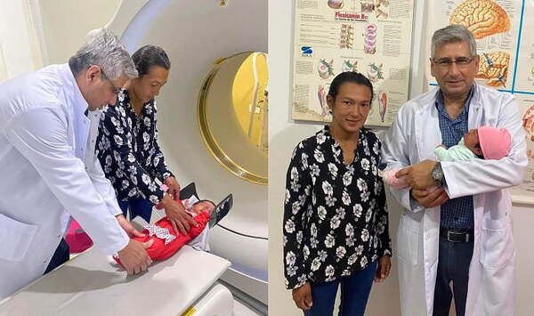 Beba que nació con hidrocefalia recibe atención médica gratuita - Noticiero Paraguay