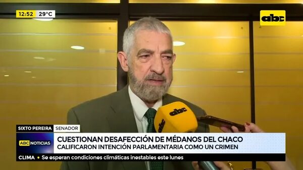 En contra de desafección de Médanos del Chaco - ABC Noticias - ABC Color