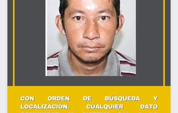 Buscan a desaparecido