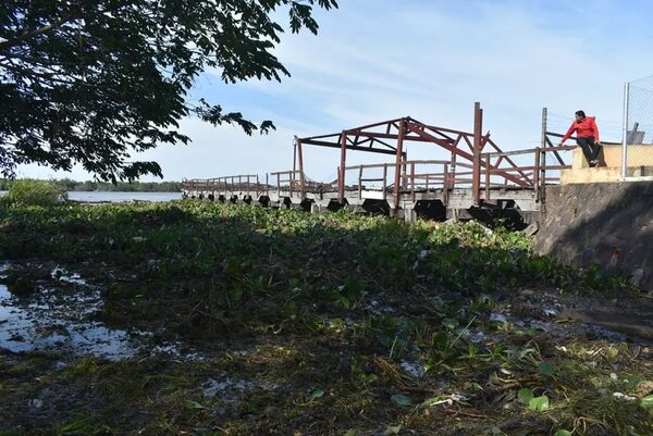 Temen que histórico muelle colapse en Ayolas - Nacionales - ABC Color
