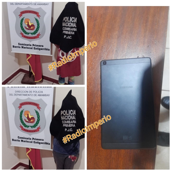 Dos mujeres fueron detenidas por la policía con una tablet hurtada - Radio Imperio