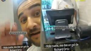 Crónica / [VIDEO] Quería empanada y pidió un gol de Richard Ortiz