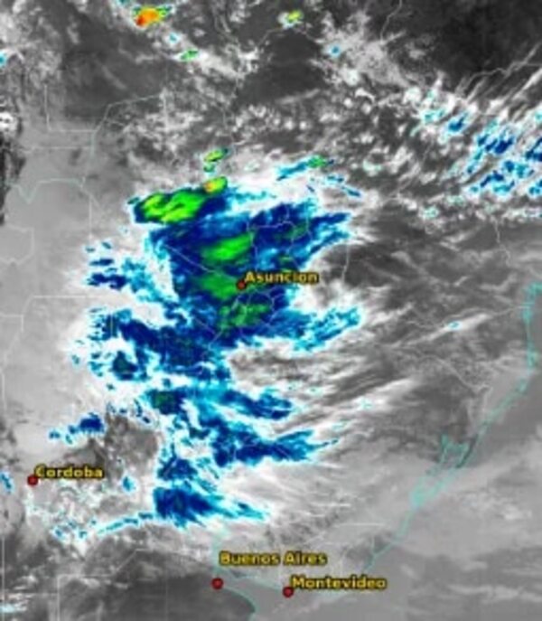 Reactivan alerta por tormentas para nueve departamentos - Nacionales - ABC Color