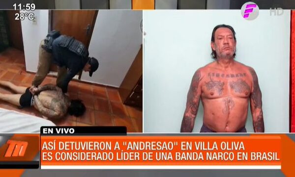 Así detuvieron a ''Andresao'' en Villa Oliva - Paraguaype.com