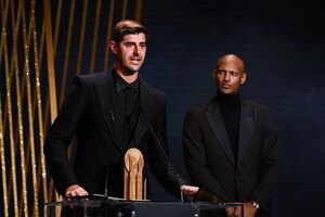 Real Madrid acapara: Thibaut Courtois fue elegido el mejor arquero
