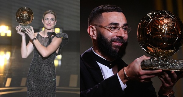 Balón de Oro: Karim Benzema y Alexia Putellas reciben el galardón más prestigioso de fútbol - Unicanal