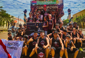 Escuela de basquetbol de Concepción arrasa en campeonato internacional