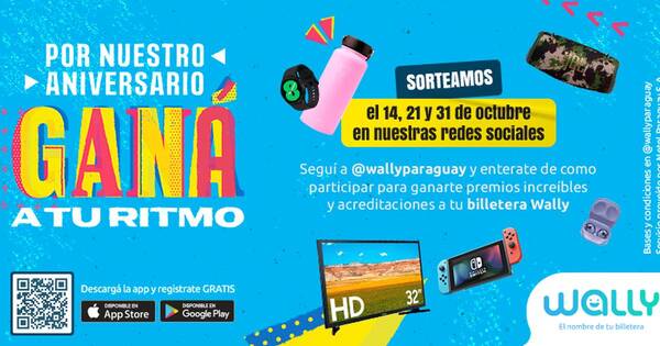 La Nación / Ganá a tu ritmo con el aniversario de Wally