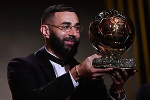Karim Benzema gana el Balón de Oro