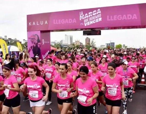 Maratón benéfico Octubre Rosa - Polideportivo - ABC Color