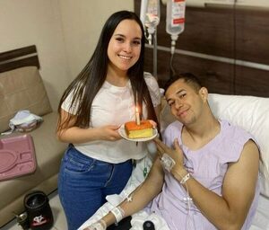 El lamento de pareja de pelotero del Olimpia fracturado: “Me gustaría creer que todo pasa por algo”, he’i