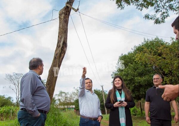 Gestión de Bettina Aguilera permite mejora de la red eléctrica en Itakyry – Diario TNPRESS