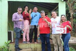 “Tiki” González Vaesken y José Sánchez en intensa campaña en sus comunidades – Diario TNPRESS