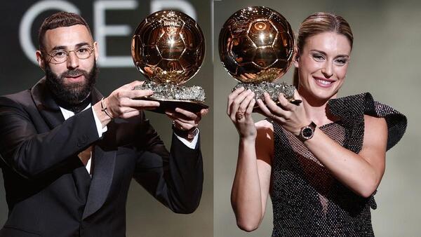 Benzema y Alexia Putellas se llevaron casi US$ 3.000 con el galardón del Balón de Oro | Deportes | 5Días