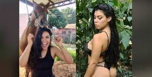 Crónica / [VIDEO] Caballo "tiktokero" se llena de ¡Me Gusta! con su dueña modelo