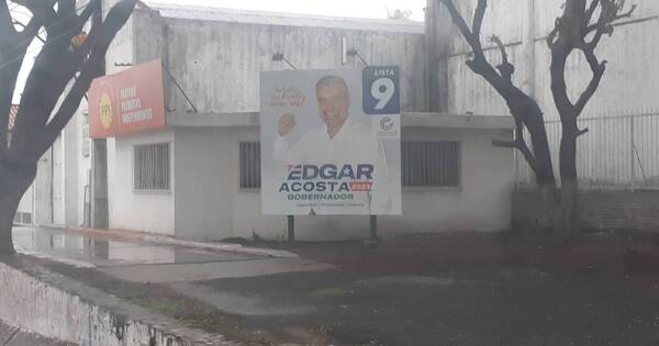 La Nación / Sancionan al diputado Édgar Acosta por propaganda electoral extemporánea