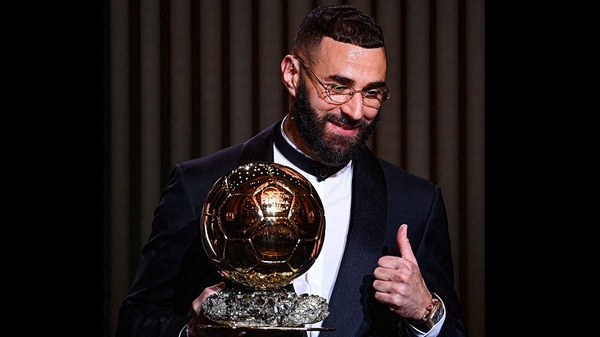 Benzema lleva el balón de oro a Francia luego de 24 años - Paraguaype.com