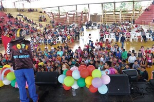 En medio de diversión y esperanza desarrollaron “Festiniños” en Horqueta