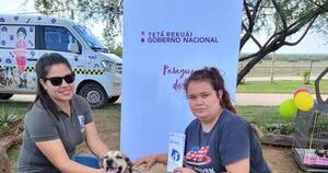 La Nación / Unas 300 mascotas fueron vacunadas en jornada de AutoCan en la costanera