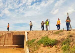 Equipo socioambiental del MOPC supervisó lotes altos de la Transchaco