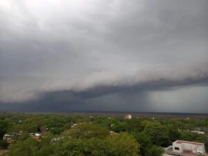 Activan alerta por tormentas para dos departamentos - Nacionales - ABC Color