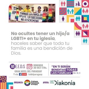 Tipos de familia, el tema de debate de religiosos que defienden la diversidad sexual - Nacionales - ABC Color