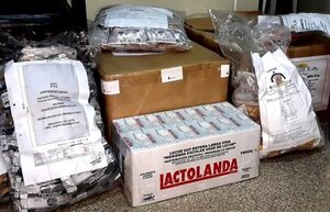 Hurtan leche de la merienda escolar de una escuela de CDE - ABC en el Este - ABC Color