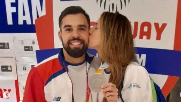 Marido y mujer representaron a Paraguay en los Juegos Odesur