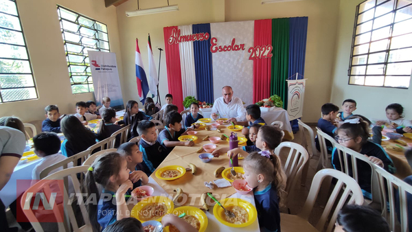 TRAS GRAN ESFUERZO PUDIERON SERVIR ALMUERZO ESCOLAR EN SAN JUAN DEL PNÁ.
