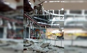 Se desplomó cielo raso de conocido shopping en Foz de Yguazú