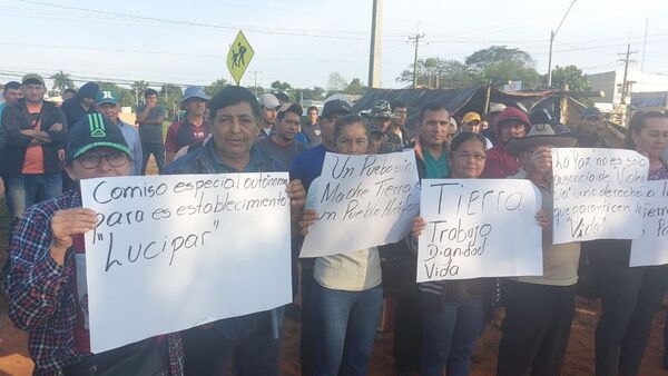 Campesinos exigen al Indert tierras que pertenecen a Cabeza Branca