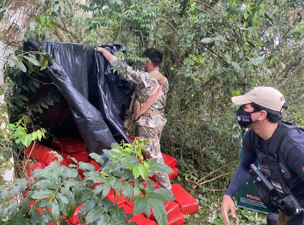 SENAD incautó más de 1.200 kilos de Marihuana en Salto del Guairá