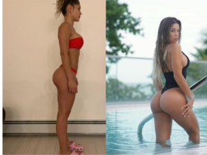 ¡Modelo se muestra “sin” y “con” feroz cu…!