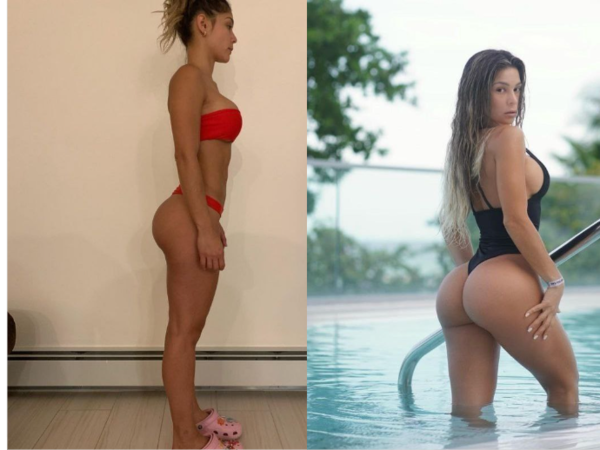 ¡Modelo se muestra “sin” y “con” feroz cu…!