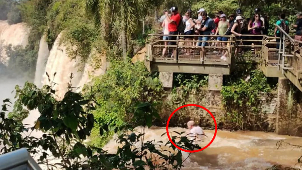 Hallan cuerpo que podría ser de turista que cayó a las Cataratas del Iguazú - Noticiero Paraguay
