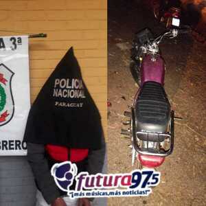Recuperó su moto que le robaron hace 4 meses
